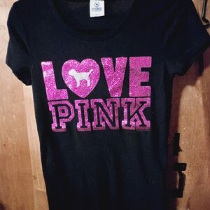 Victorias Secret Glitter T shirt